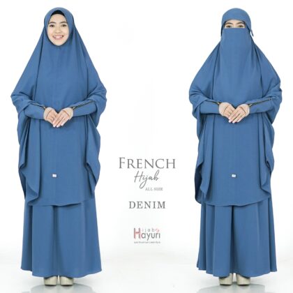 French Hijab Denim
