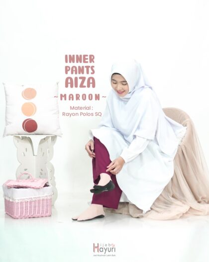 Inner Pants Aiza Maroon